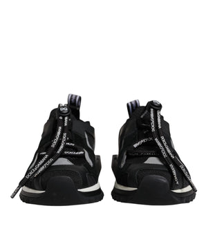 Dolce &amp; Gabbana Zapatillas de trekking Sorrento de malla negra Zapatos