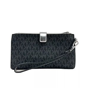 Michael Kors Jet Set Travel Double Zip Wristlet Wallet