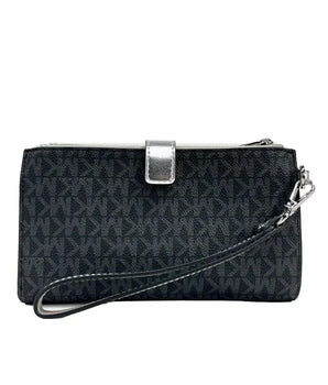 Michael Kors Jet Set Travel Double Zip Wristlet Wallet