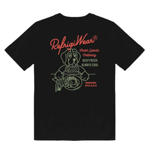 Refrigiwear Black Cotton T-Shirt