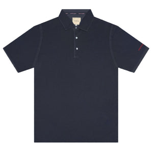 Tramarossa Blue Cotton Polo Shirt