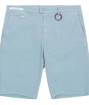 Tramarossa Light Blue Linen Men's Short