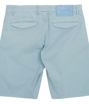Tramarossa Light Blue Linen Men's Short