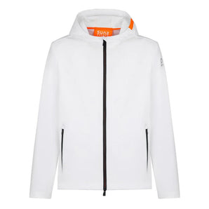 Suns White Polyester Jacket