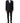Dolce &amp; Gabbana Black Fantasy MARTINI 3 Piece Formal Suit