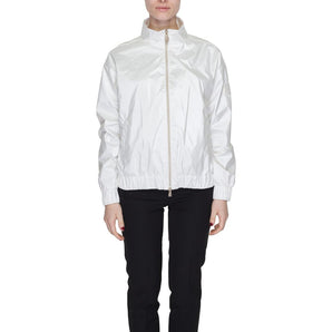 Suns Green Polyester Jackets & Coat