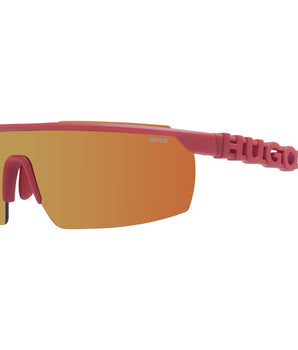 Hugo Boss Red Polyamide Sunglasses