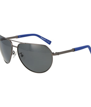 Timberland Gray Metal Sunglasses