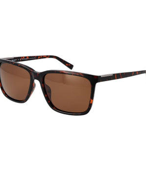 Timberland Brown Plastic Sunglasses