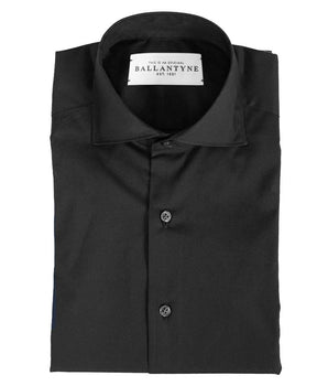 Ballantyne Black Cotton Men's Shirt