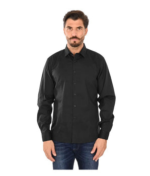 Ballantyne Black Cotton Men's Shirt