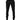 Pantalones de vestir formales cónicos de poliéster negro Dolce &amp; Gabbana para hombre