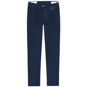 Vaqueros y pantalón de algodón azul Tramarossa