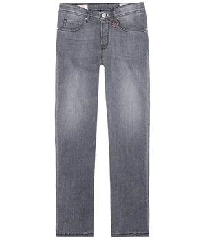 Tramarossa Gray Cotton Men's Jeans