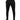 Pantalones de vestir ajustados de poliéster con brocado negro de Dolce &amp; Gabbana