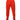 MSGM Red White Mid Waist Men Jogger Sweatpants Pants