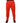 MSGM Red White Mid Waist Men Jogger Sweatpants Pants