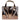 Bolso de mano de piel gris Ferrari