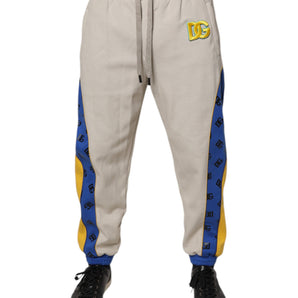 Pantalones deportivos Dolce &amp; Gabbana de algodón multicolor DG Jogger