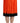 Dolce &amp; Gabbana Orange High Waist Knee Length Skirt