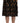 Dolce & Gabbana Elegant Gold Black Silk Blend High Waist Skirt Dolce & Gabbana 