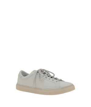 Diemme White Calf Leather Bos Taurus Low Top Sneakers
