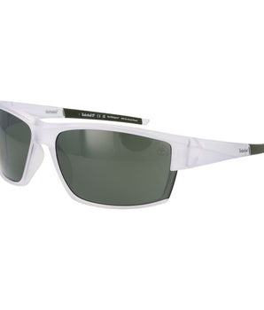 Timberland White Plastic Sunglasses