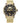 Police Gold Stainless Steel Dress Watch
