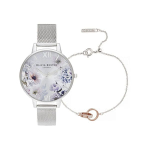Olivia Burton Gray Stainless Steel Watch