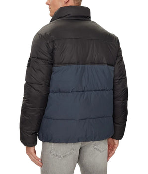 Calvin Klein Jeans Blue Recycled Polyamide Coat