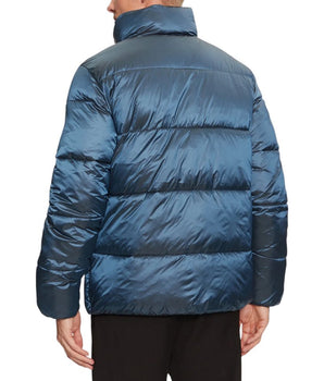 Calvin Klein Jeans Blue Recycled Polyamide Coat
