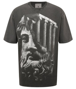 Diego Venturino Gray Cotton T-Shirt
