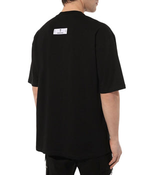 Diego Venturino Black Cotton T-Shirt
