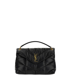 Saint Laurent Black Lamb Leather Shoulder Bag