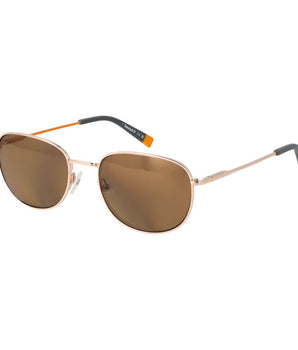 Timberland Gold Metal Sunglasses