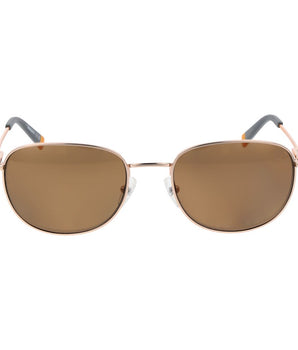 Timberland Gold Metal Sunglasses