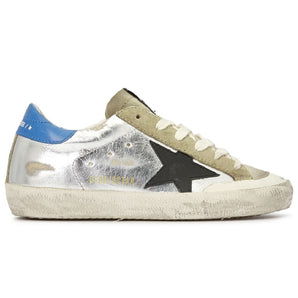 Zapatillas deportivas Golden Goose de piel de becerro gris