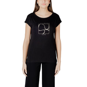 Street One Black Cotton Tops & T-Shirt