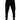 Pantalones deportivos negros de mezcla de algodón de Dolce &amp; Gabbana