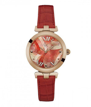 GC Orange Leather Dress Watch