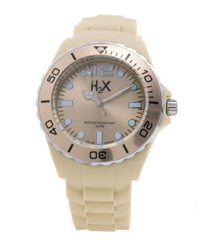 Haurex Cream Rubber Sport Watch