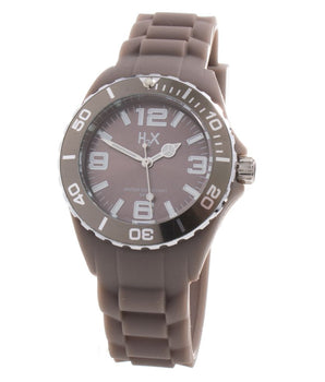 Haurex Brown Rubber Sport Watch