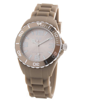 Haurex Brown Rubber Sport Watch