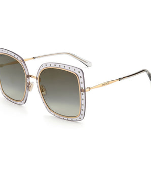 Jimmy Choo Gold Metal Sunglasses