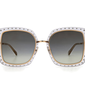 Jimmy Choo Gold Metal Sunglasses