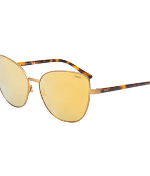 Polo Ralph Lauren Brown Metal Sunglasses