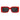 M Missoni Red Acetate Sunglasses
