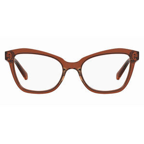 Love Moschino Yellow Acetate Frames