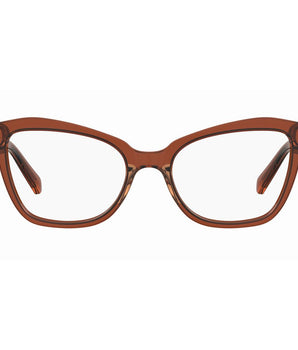 Love Moschino Yellow Acetate Frames