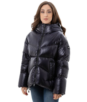 Add Blue Polyamide Jackets &amp; Coat